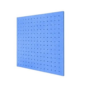 12pcs 9英寸现代设计聚酯隔音板客厅和工作室自粘隔音墙板 - Product Image 3