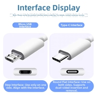 Câble Micro-USB Écologique à Charge Rapide 2A pour Android, Conducteur en Cuivre Pur, Alliage d'Aluminium, Compatible Téléphone Mobile
