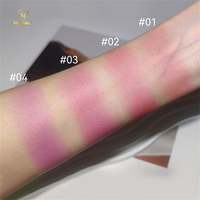 Marque privée visage Rubor Maquillaje maquillage Blush Palette crème mate vente en gros professionnel végétalien fard à joues bâton