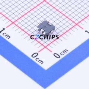 YTSA007C0203201B Tactile Switch SMD Switch Single Pole Single Throw Round Button 3.2N Vertical Mount - Product Image 2