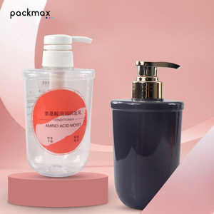 500ml Custom PET <b>Pump</b> <b>Bottle</b> for Conditioner Hair Care - Home Use Shampoo Lotion Cosmetic Packaging Wholesale - Product Image 2