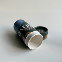 Prix d'usine – Emballage rond en carton biodégradable pour parfum solide, tubes en papier pour déodorant, boîtes cylindriques en carton pour cosmétiques