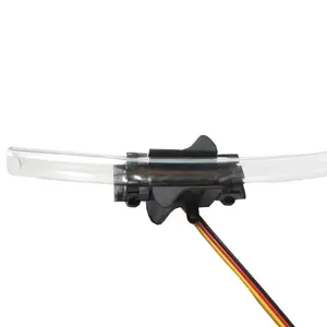 DC5V 슬롯 광전 레벨 센서 튜브 액체 물 감지 비접촉 외부 파이프 측정 IP65 방수