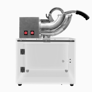 آلة تكسير الثلج الكهربائية التجارية الأوتوماتيكية وصنع المخروط الثلجي متعددة الوظائف من الفولاذ المقاوم للصدأ الجديد الصالح للطعام - Product Image 1