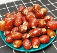 Fruits secs populaires chinois, collation croustillante, dattes rouges sans pépins, fruits de jujube lyophilisés