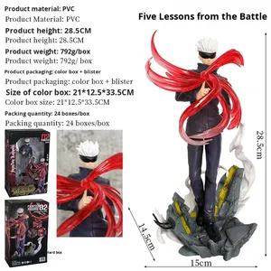 Action Figure in PVC di Samurai, Demon <span class=keywords><strong>Slayer</strong></span> <span class=keywords><strong>Kimetsu</strong></span> No Yaiba, Satoru Gojo con Tecnica Hollow, Scena di Battaglia, Statuetta Espositiva - Product Image 2