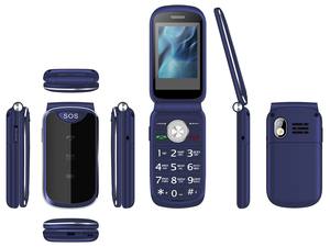 Téléphone <span class=keywords><strong>portable</strong></span> M3 à rabat 2G de 2.4 pouces, avec fonction SOS, clavier plus grand, téléphone <span class=keywords><strong>pour</strong></span> personnes âgées, <span class=keywords><strong>facile</strong></span> à utiliser <span class=keywords><strong>pour</strong></span> les personnes âgées, vente directe - Product Image 4