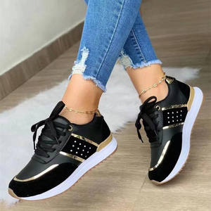 Chaussures de sport décontractées tendance pour femme, légères et respirantes, avec amorti, à bout pointu et couleur unie, style mocassin à boucle. - Product Image 2