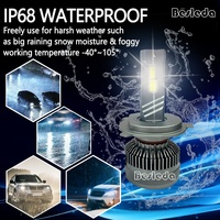 OEM ODM de alta potencia Led 200W Led Xenon sistema de iluminación automática H11 H4 H7 9005 9006 bombilla de faro Led para coche Canbus