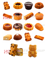 Ligne de production de gâteaux en forme d'ours 3D certifiée CE ISO avec service professionnel à l'étranger