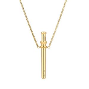 Collares de Moda 2026, Joyería Minimalista Hipoalergénica, Acero Inoxidable 316L, Chapado en Oro PVD de 18k, Collar Fidget para Mujer - Product Image 5