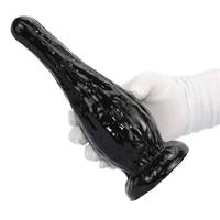 LOVE Boutique de sex-toys pour adultes. Un plug anal en silicone de taille moyenne. Jouets sexuels pour garçons, grande taille, pour filles réelles, jouet réaliste.