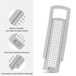 Cubierta de filtro de pelusas para lavadora/Secadora WE22X35337, incluye deslizador de filtro de pelusas WE01X25915 y filtro de pantalla de pelusas para lavadora/Secadora WE01X25914 - Product Image 4