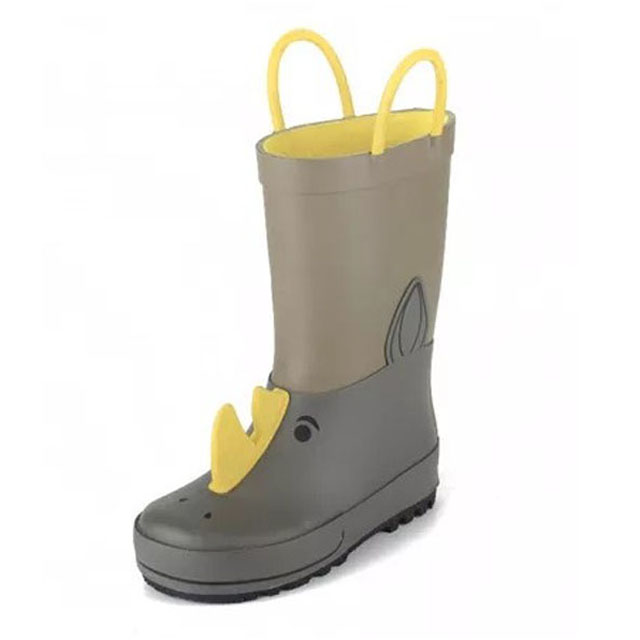 Новые модные детские милые резиновые сапоги с ручкой, детские резиновые сапоги оптом, детская резиновая обувь