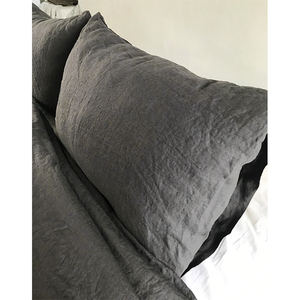 Kosmos Broderie Hôtel De Luxe Définit La Reine <span class=keywords><strong>Parure</strong></span> Housse de <span class=keywords><strong>Couette</strong></span> En <span class=keywords><strong>Lin</strong></span> - Product Image 3