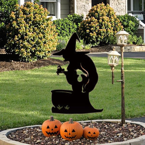 Bahar yapay ışık sıçrama ev sihirbazı siyah izlenen pervane Metal hasat manzara güç Golf halat Stakes - Product Image 3