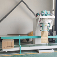 Machine de pesage semi-automatique pour sacs de maïs de 25 kg et 50 kg, machine d'emballage automatique pour poudre et son, machine de remplissage de farine
