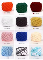 Polyester Tubular Bulky Yarn for Hand Knitting DIY Scarf Hat Blanket Sofa Shoes Soft Chunky Craft Yarn