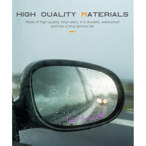 Pegatinas para coche con diseño <span class=keywords><strong>de</strong></span> confianza en <span class=keywords><strong>Dios</strong></span> para espejo retrovisor, pegatinas moradas impermeables <span class=keywords><strong>de</strong></span> PVC para mujer, se adaptan a la mayoría <span class=keywords><strong>de</strong></span> los vehículos - Product Image 3