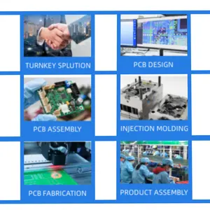 Produsen Papan Sirkuit Cetak Kustom Perangkat Elektronik PCB dan PCBA Rakitan Shenzhen Multilayer Pcb