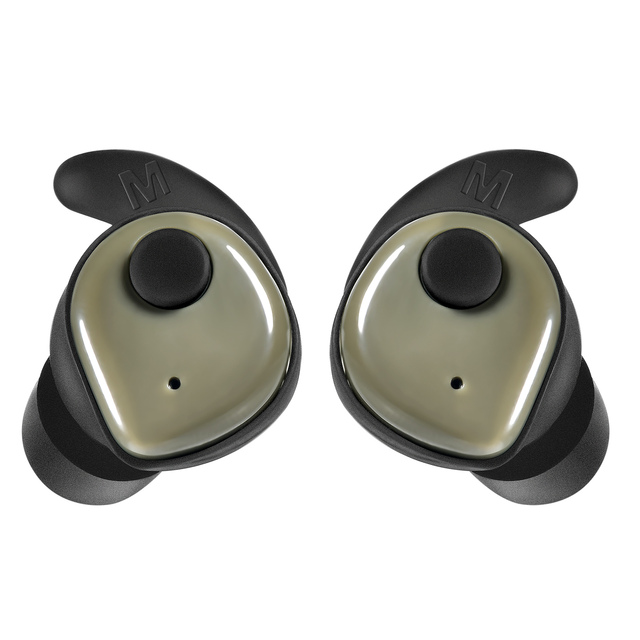 Wireless Bluetooth Earplugs for Electronic Shooter Noise Protection ABS Material Intrinsically Safe Reusable Sound Amplification