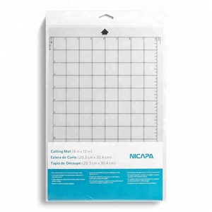 <span class=keywords><strong>Tapis</strong></span> <span class=keywords><strong>de</strong></span> <span class=keywords><strong>découpe</strong></span> NICAPA pour <span class=keywords><strong>Silhouette</strong></span> Portrait 5/<span class=keywords><strong>4</strong></span>/3/2/1 Portrait <span class=keywords><strong>Cameo</strong></span> <span class=keywords><strong>4</strong></span>, <span class=keywords><strong>tapis</strong></span> <span class=keywords><strong>de</strong></span> <span class=keywords><strong>découpe</strong></span> 8"x12", 1 pièce/paquet, adhésif et antidérapant - Product Image 2