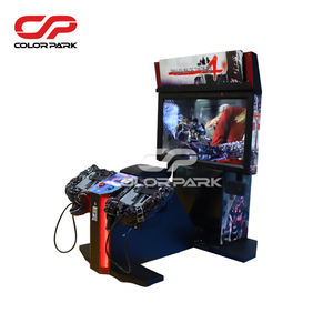 Parque colorido, gran oferta, venta al por mayor, simulación de dinosaurio, regalo de moneda para niños, máquina de caza, máquina de juego de disparos de simulación - Product Image 1