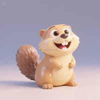 Fabricant personnalisé Résine Crazy Animal City Cartoon Modèle Jouet Accessoires