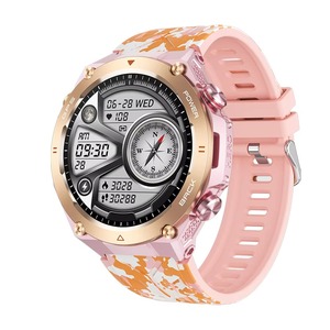 Drioshipping Smartwatch BT Call 650mAh Battery 1.45" Round Screen 1ATM Waterproof Health Monitoring Sports <b>Smart</b> <b>Watch</b> for Men - Product Image 3