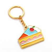 Porte-clés en alliage de zinc personnalisé avec logo d'anime, souvenir, impression sérigraphique, design de dessin animé, porte-clés