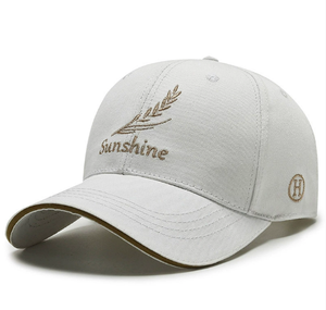 Tùy Chỉnh 100% Cotton Mũ Bóng Chày Với Chủ Đề Vàng Thêu Thể Thao Phong Cách Với Bánh Sandwich Phong Cách Brim Logo Bao Gồm - Product Image 2