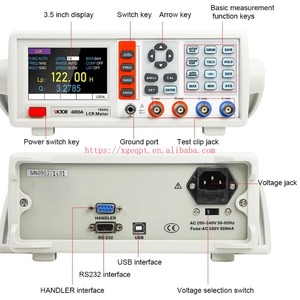 VICTOR 4091b 10-20KHz Mètre numérique de bureau avec une précision de 3% et une interface GPIB - Product Image 4