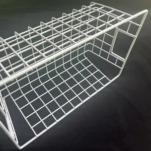 Panier de rangement en fil métallique pour le congélateur Organisateur Bacs de rangement en fil métallique pour l'organisation du réfrigérateur, des placards, du garde-manger, des armoires, de la cuisine