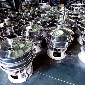 เครื่องทำหน้าจอแบบสั่นวงกลมทำจากสแตนเลสความจุ1-2Tons/ชั่วโมงสำหรับแป้งแปรรูปอาหาร - Product Image 6