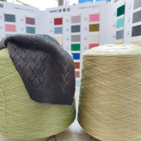 Fil mélangé Tencel et soie de mûrier 48/2NM, fil lisse, respirant, sensation de fraîcheur pour les vêtements en tricot pour femmes