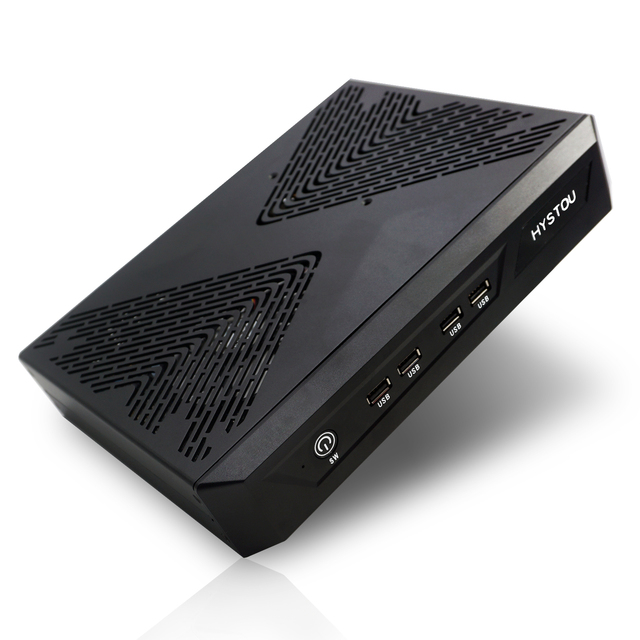 HYSTOU Latest Mini PC for Gaming High Processor  I5 Supports up to 64GB Dual DDR4 NVME RTX3050 6G Dedicated Graphics Card
