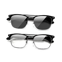 Lunettes de soleil intelligentes tendance pour femmes avec écouteurs IA intégrés, haut-parleur et casque audio sans fil