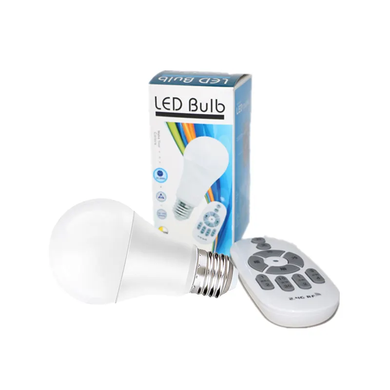 6w 7w 12w Remote Control smart light Bulb E26 E27 RGB Memory Function smart bulb