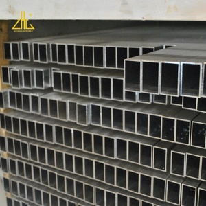 Bagian Berongga Persegi Panjang Aluminium Struktural Kelas Atas, Tabung Struktur Aluminium Profil Ekstrusi Berongga - Product Image 3