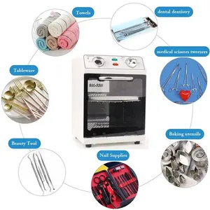 Sterilizer <b>Nail</b> <b>Tool</b> Cleaning Machine Large Capacity Timer 8L Multifunctional High Temperature Dry Box Stainless Steel for Home - Product Image 2