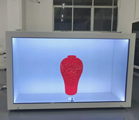 Pantalla LCD Transparente Holográfica 3D Holobox de 86 Pulgadas con Sistema Windows, Señalización Holográfica Táctil Infrarroja para Publicidad