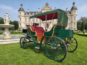 Chariot de mariage de haute qualité et abordable, style citrouille, chariot de mariée blanc - Product Image 5