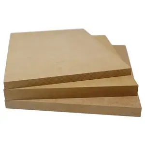 Panneaux de bois MDF design moderne 18mm 15mm 12mm Panneau pour meubles et décorations Finition de surface peinte bois