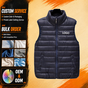 <span class=keywords><strong>Gilet</strong></span> Casual <span class=keywords><strong>Trendy</strong></span> di Alta Qualità, Taglia Grande, per Uso Quotidiano, <span class=keywords><strong>Gilet</strong></span> Imbottito con Collo Alto e Trapuntatura Orizzontale per <span class=keywords><strong>Uomo</strong></span> - Product Image 1