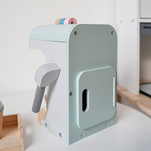 Nuevo juego de <span class=keywords><strong>cafetera</strong></span>, taza de café de madera para niños pequeños, <span class=keywords><strong>Mini</strong></span> cocina, juguetes de madera para jugar, accesorios de cocina para niños - Product Image 5