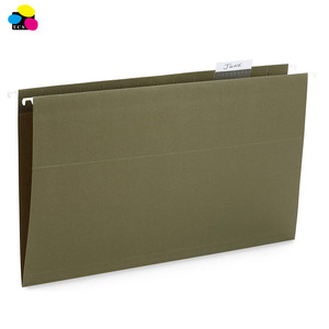 Bán Buôn Sản Phẩm Văn Phòng Phẩm Kích Thước Pháp Lý 1/3 Cắt Tab Điều Chỉnh Tiêu Chuẩn Thư Mục Tệp Treo Màu Xanh Lá Cây - Product Image 1