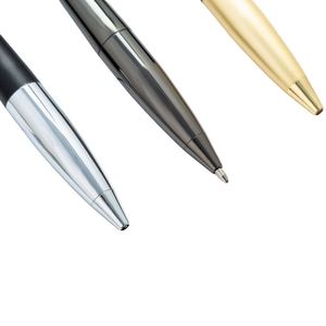 High Quality Custom PS-20250827-19 Custom Logo Metal Ballpoint Twist <b>Pen</b> Gold & <b>Silver</b> Promotional for Business & School Writing - Product Image 2