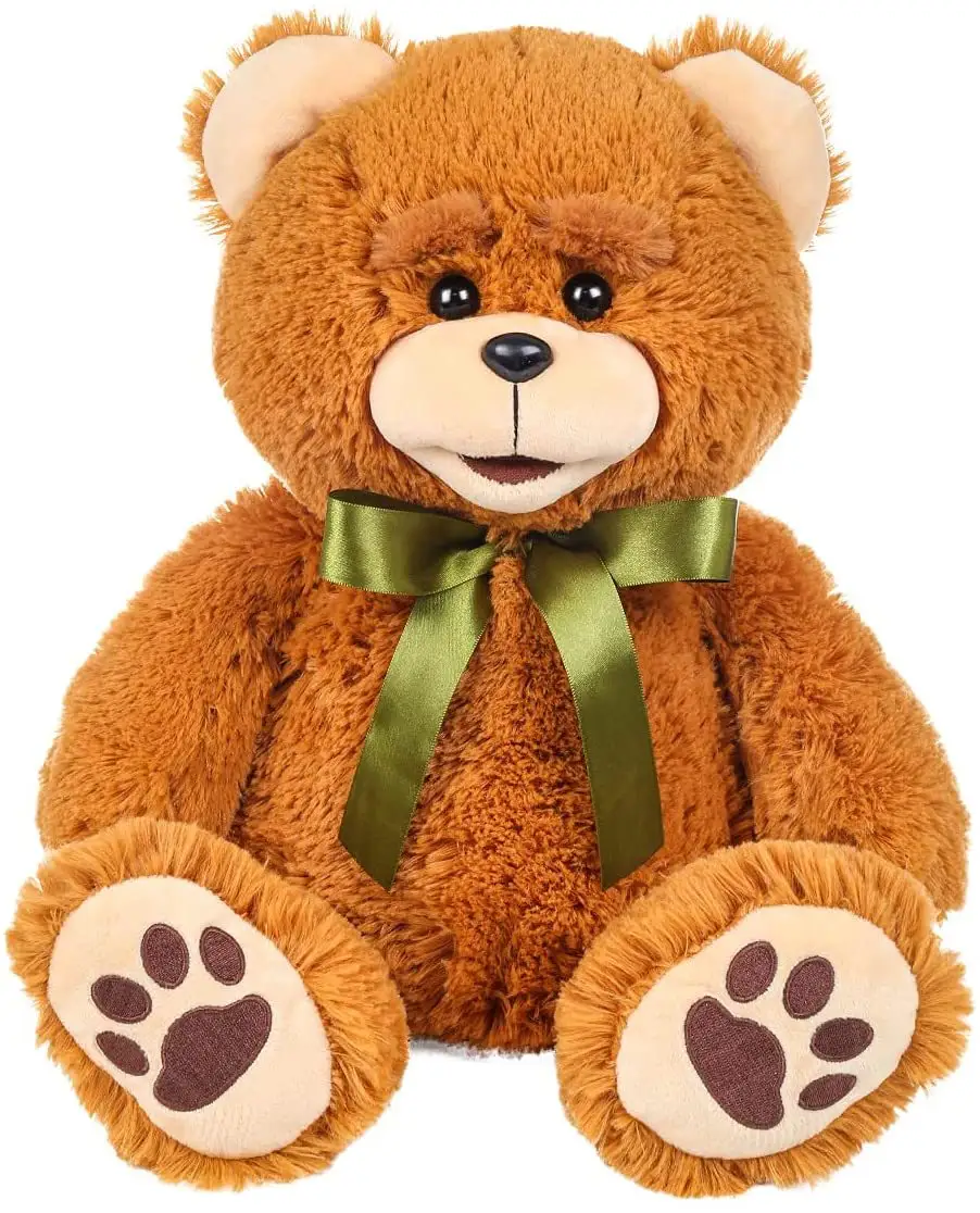 Boneca de pelúcia de urso animal criativo, presente para meninas, brinquedo de pelúcia com urso de pelúcia personalizado