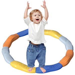 Mới nhất trẻ em đi Bộ cân bằng đồ chơi cân bằng xúc giác Board Set 8 cái tùy chỉnh đồ chơi bằng nhựa cho trẻ em - Product Image 1