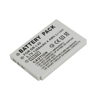 DB-L40 1200mAh Battery for Sanyo DMX-HD1 E760 HD875 HD2 HD7 <b>Camera</b> CE RoHS Certified Wholesale Bulk 0-Cycle Premium - Product Image 3